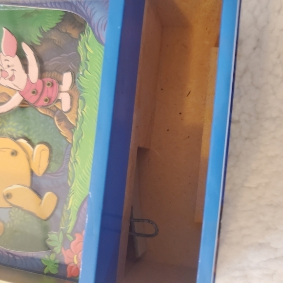 Disney Winnie The Pooh & Piglet Dancing Music Box & Jewelry‎ Box RARE VINTAGE - Picture 12 of 15